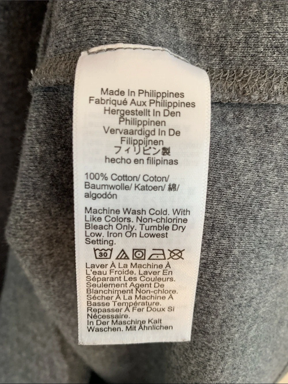 J. Crew Men’s Heritage Brushed Rib Knit Long Sleeve Henley Oarsman Grey Medium